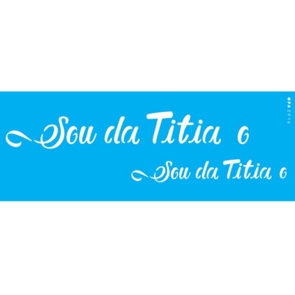 Stencil Opa 10x30  Titia