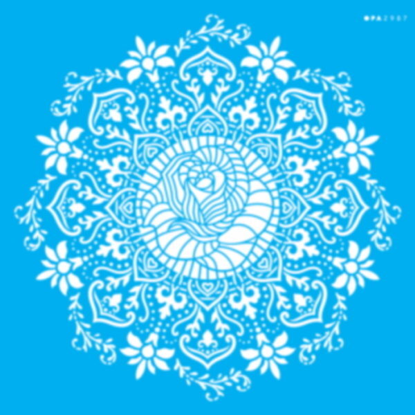 Stencil Opa 30.5x30.5 Mandala Rosa de Saron