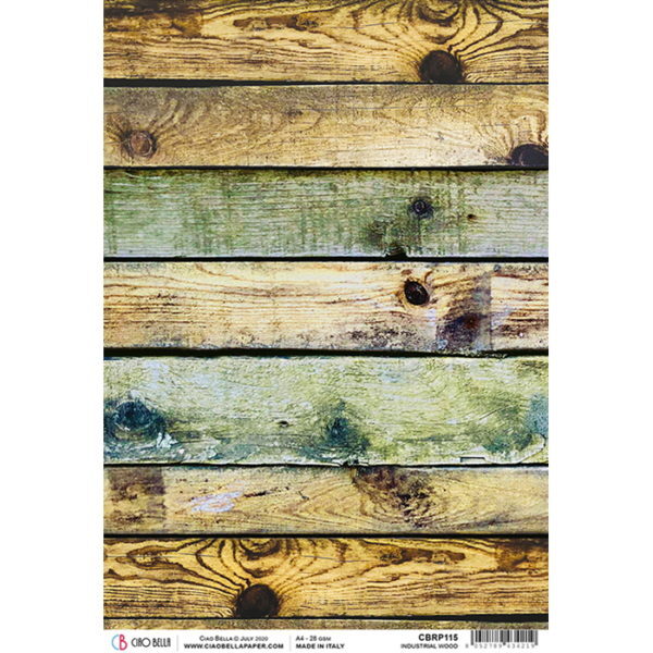 Papel Arroz Industrial Wood A-4