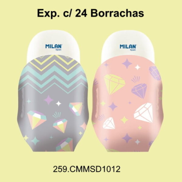 Borrachas Sugar Diamond Milan Exp. 24un.