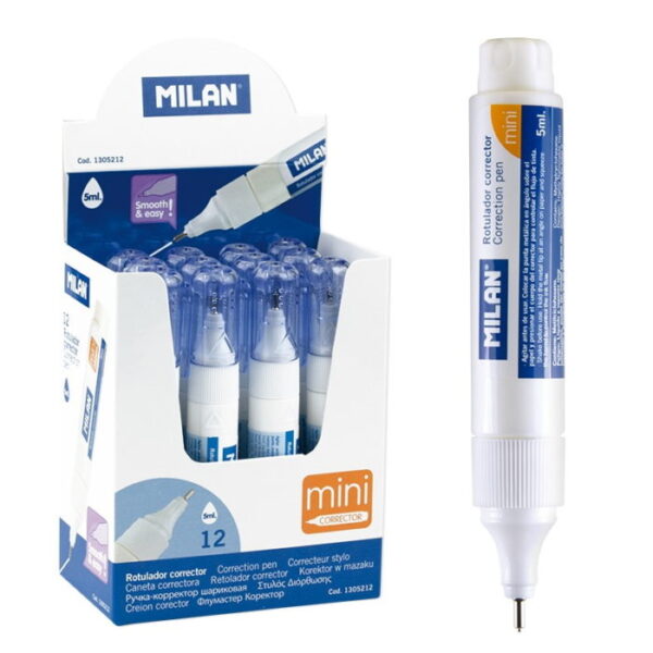 Corretor Roller Milan 5ml 12un.