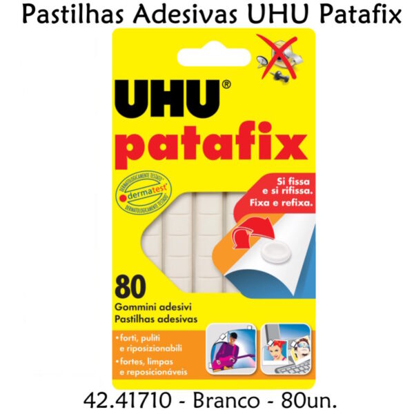 Pastilhas Adesivas UHU Patafix Branca