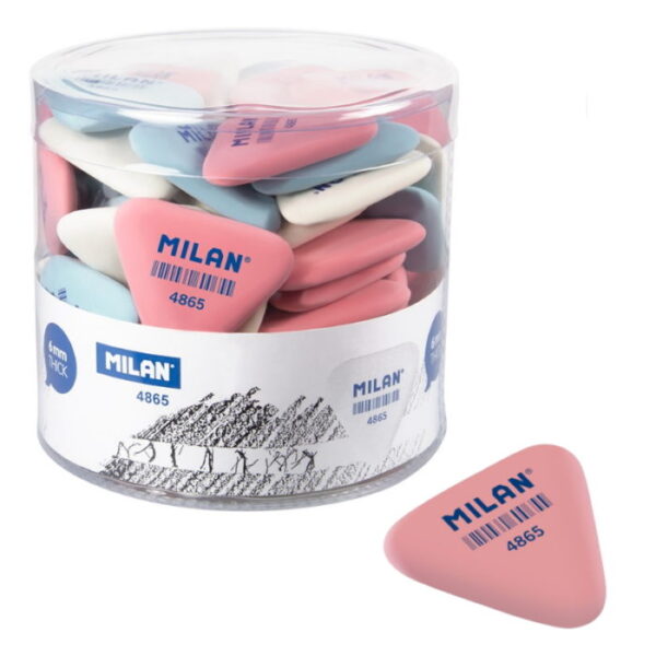 Borrachas 6mm Milan Pote c/ 65un.