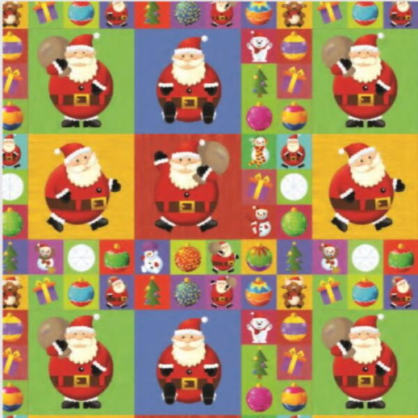 Papel de Embrulho de Natal 25un.