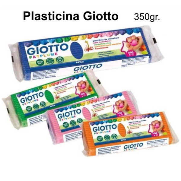 Plasticina Giotto 350gr. (click p/ver cores)