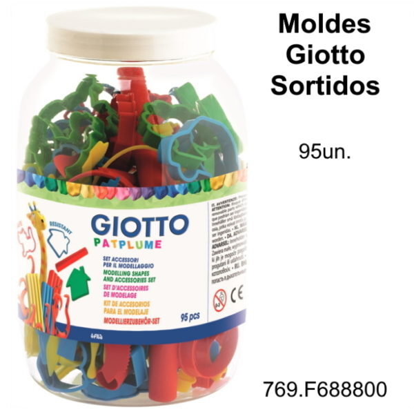 Moldes Sortidos Giotto 95un.