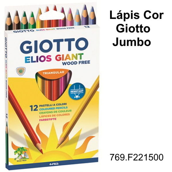 Lápis Cor Elios Giant Giotto