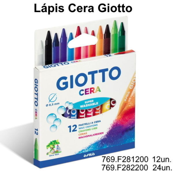 Lápis Cera Giotto