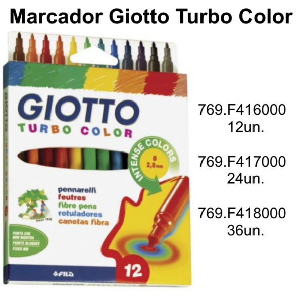 Marcador Giotto Turbo Color