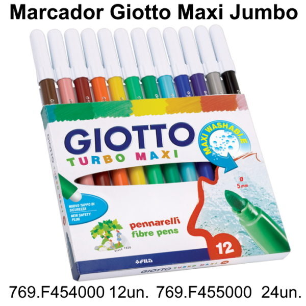 Marcador Giotto Maxi Jumbo