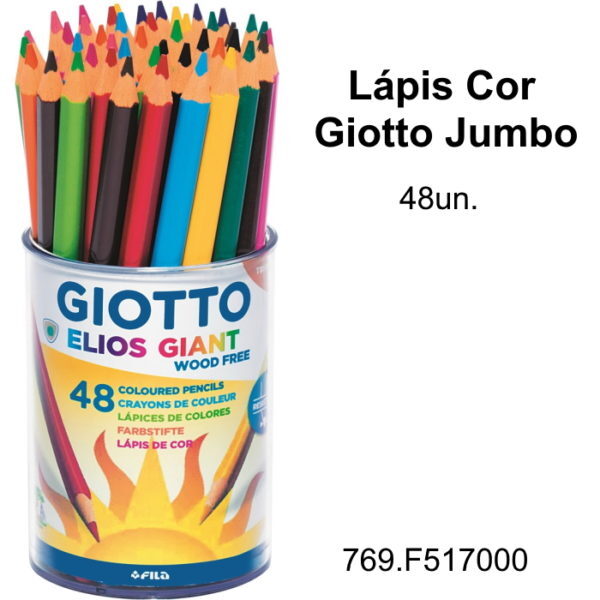Lápis Cor Giotto Jumbo