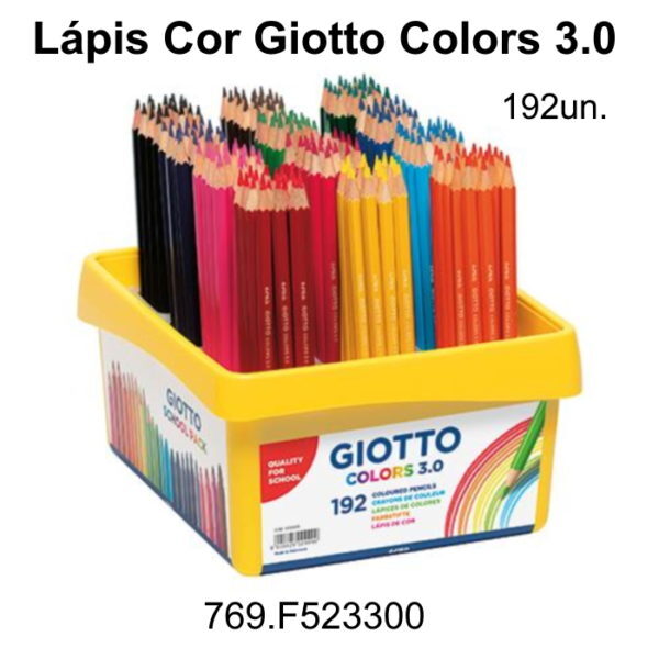 Lápis Cor Giotto Colors 3.0