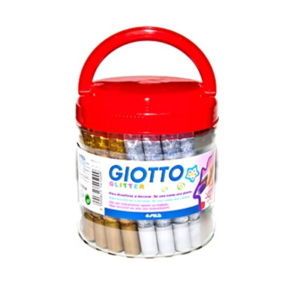 Cola Glitter Prata/Ouro Giotto 50un.