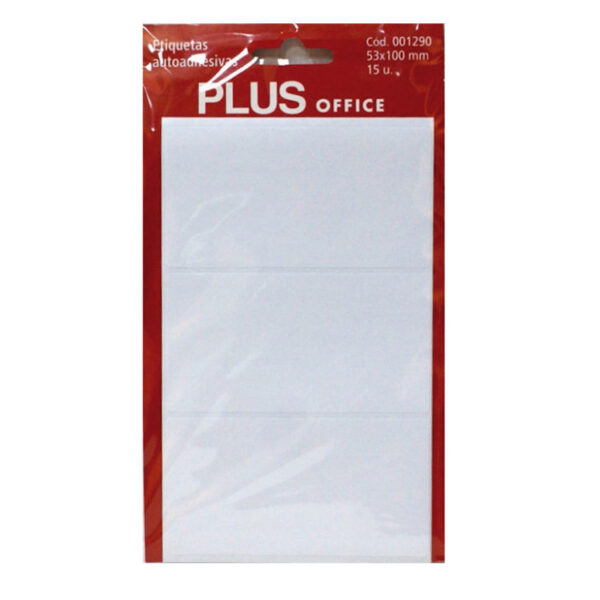 Etiqueta Auto-Adesiva Plus 53x100mm 15un.