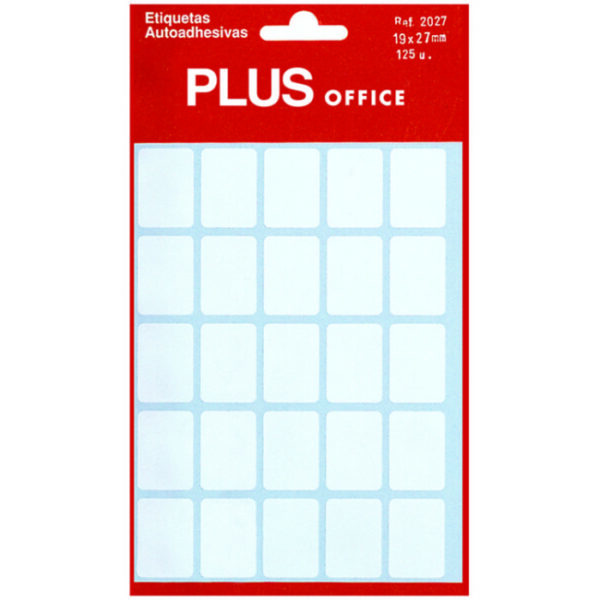 Etiqueta Auto-Adesiva Plus 19x27mm 125un.