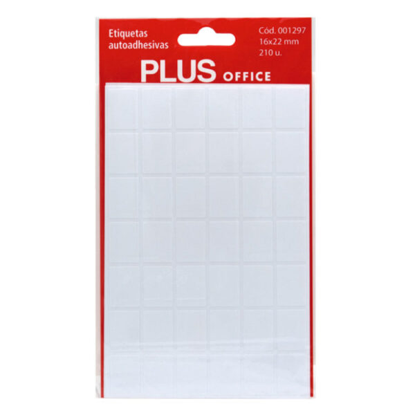 Etiqueta Auto-Adesiva Plus 16x22mm 210un.