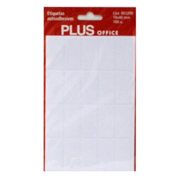 Etiqueta Auto-Adesiva Plus 19x40mm 100un.