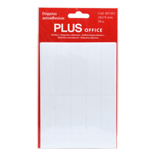 Etiqueta Auto-Adesiva Plus 20x75mm 50un.