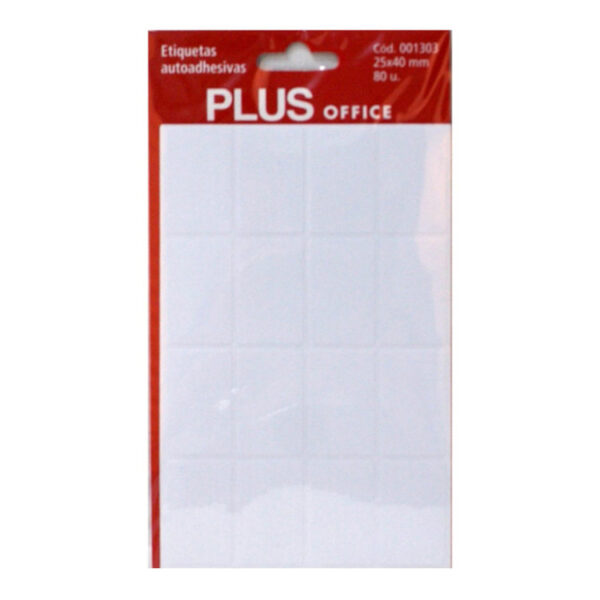Etiqueta Auto-Adesiva Plus 25x40mm 80un.