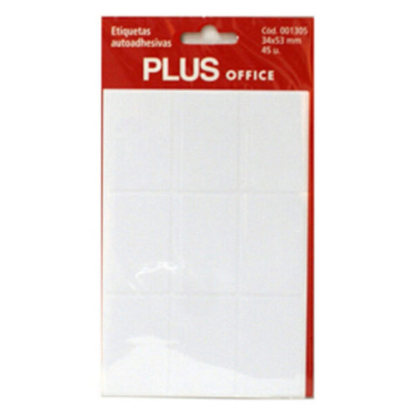 Etiqueta Auto-Adesiva Plus 34x53mm 45un.