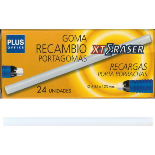Borracha Recarga Plus 24un.