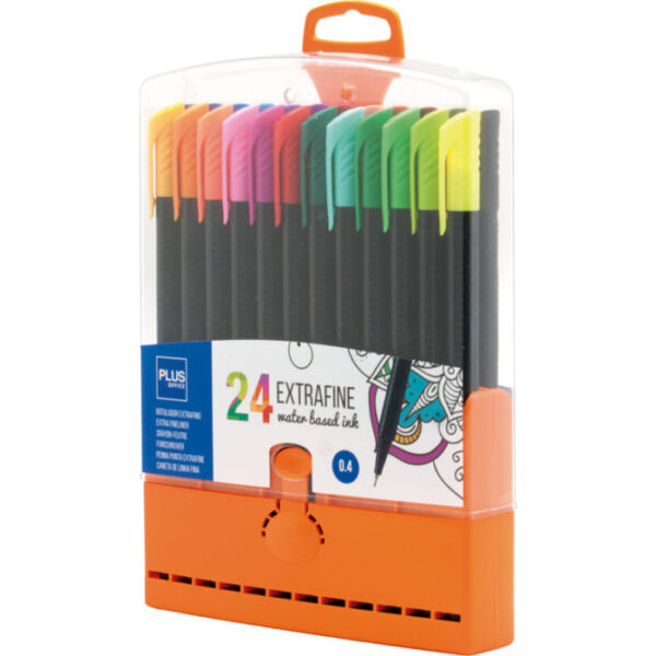 Marcador Plus Fine 0.4mm cx.24un.