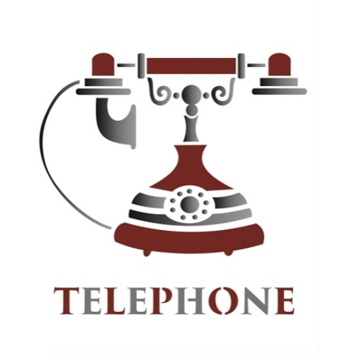 Stencil Opa 20X25 Telephone