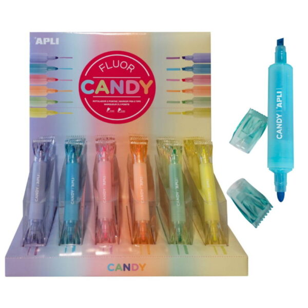 Marcadores 2 Pontas Apli Exp.36un.