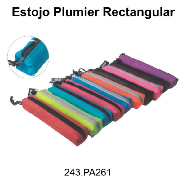 Estojo Rectangular Plumier 205x30x30mm