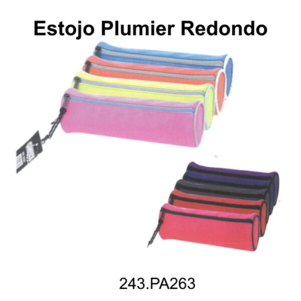 Estojo Redondo Plumier