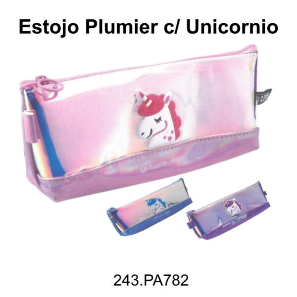 Estojo Unicórnio Plumier