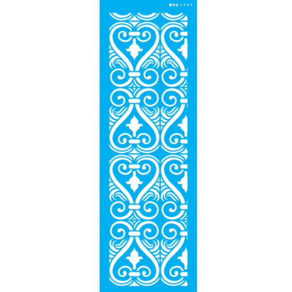 Stencil Opa 10x30 Coração