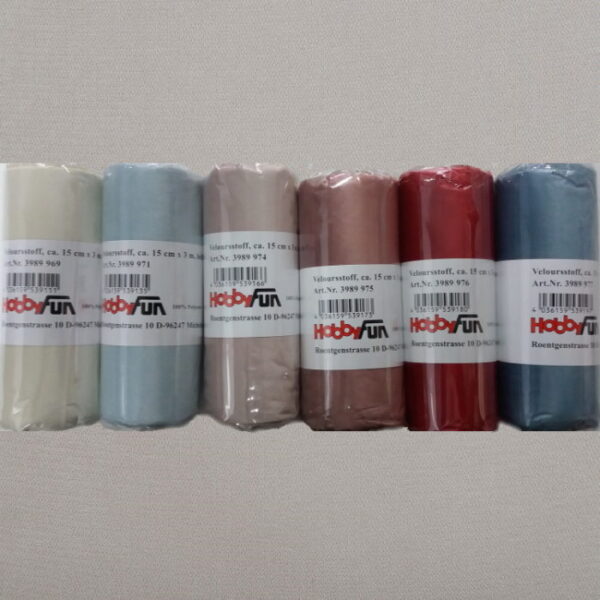 Rolo de Veludo 15cm x 3Mts.