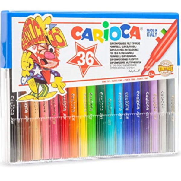 Marcador Feltro Carioca Joy c/ 36 Cores