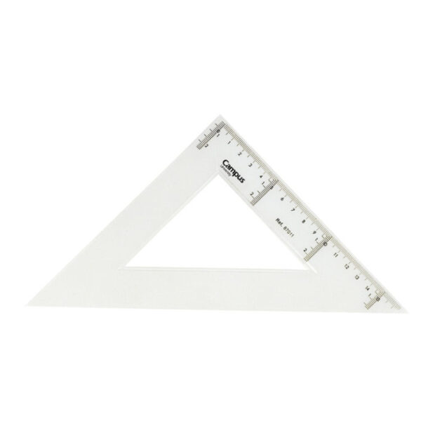 Esquadro Campus 45º 25cm