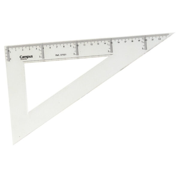 Esquadro Campus 60º 25cm