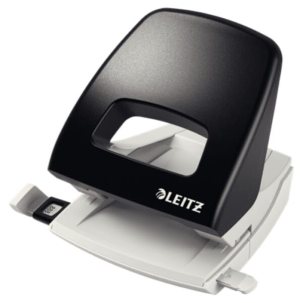 Furador Leitz Preto Capacidade 25 Fls.
