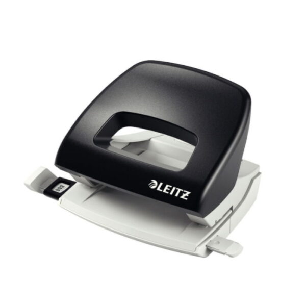 Furador Leitz Preto Capacidade 16 Fls.