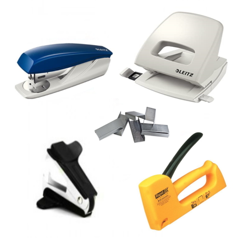 Agrafadores e Furadores