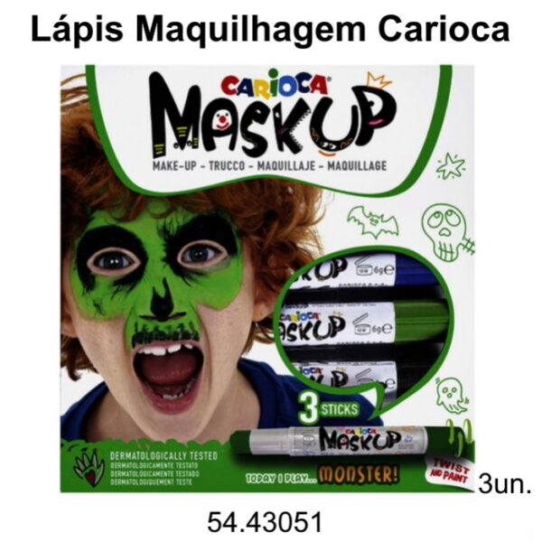 Pintura Facial Carioca 3 Cores