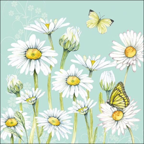 Guardanapo Daisy Green 33x33