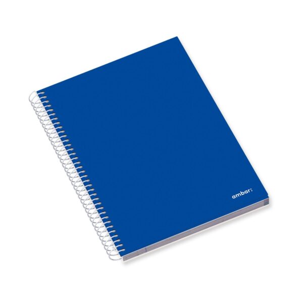 Caderno Espiral Ambar School A4 Pautado 100fls.