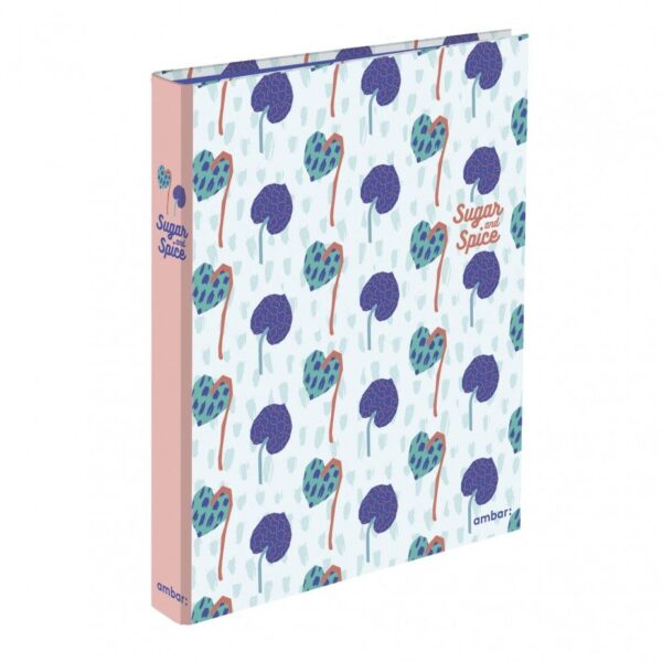 Capa Dossier Ambar A4 Sugar and Spice Lombada Estreita
