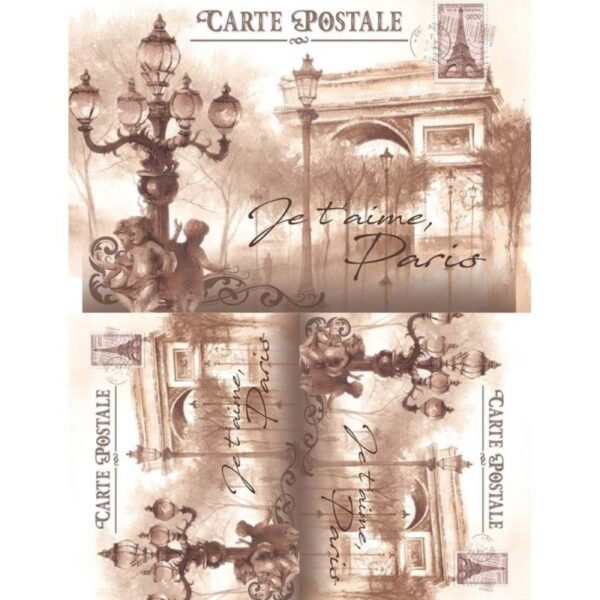 Papel Decoupage Paris 30X45
