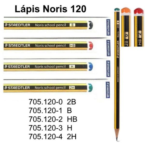 Lápis Noris 120 cx.12un.