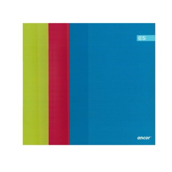 Caderno Agrafado Ancor Stripes A5 Pautado 60fls.