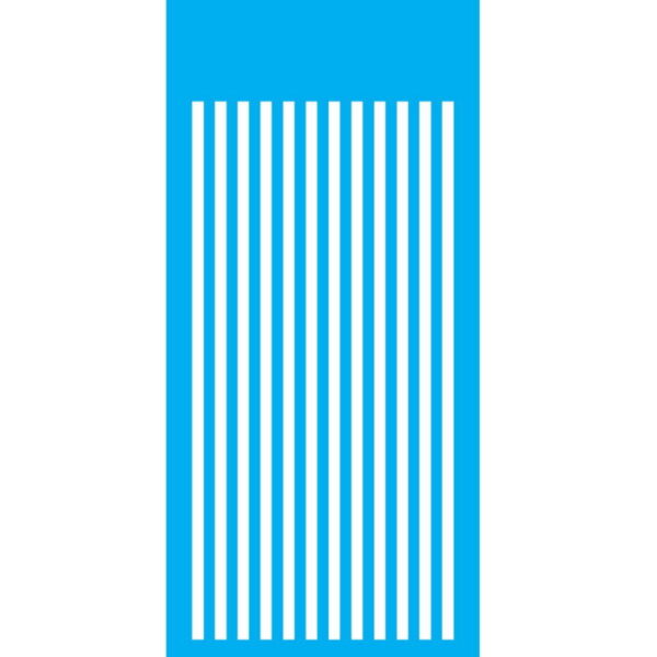 Stencil Opa 7x15 Listras Pequenas