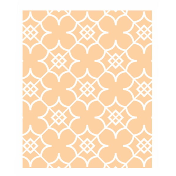 Stencil Opa 20X25 Estamparia Ladrilho Flor