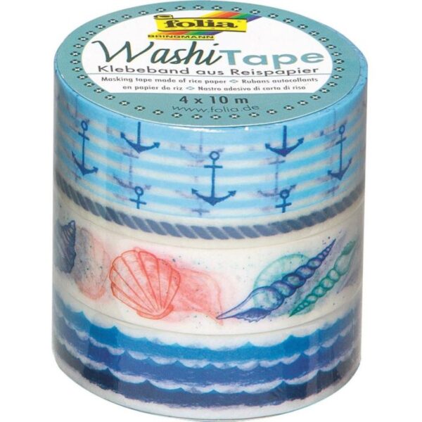 Washi-Tape 4X10mts. Maritime