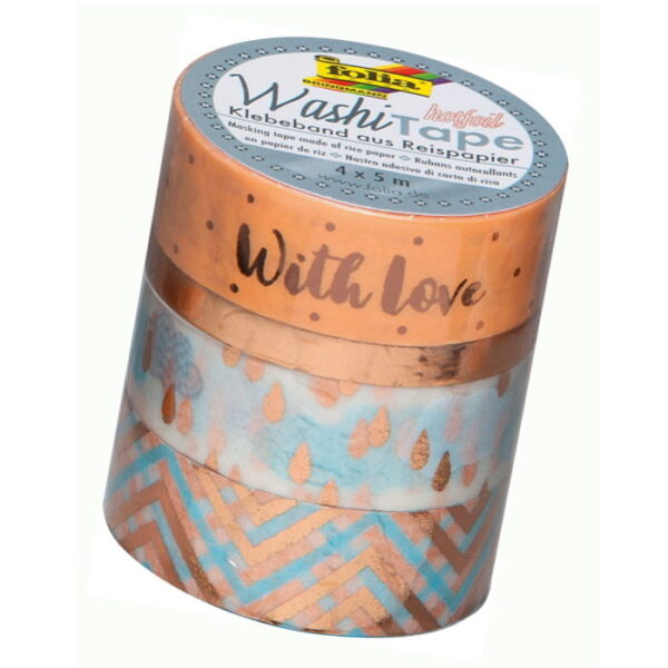 Washi-Tape 4X5mts. Rose II